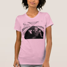 Abgestreiftes Rosa Tshirt