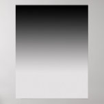 Abgestuftes Schwarzes zum grauen Plakat für Fotogr