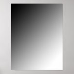 Abgestuftes Schwarzes zum weißen Plakat für Fotogr
