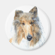 Abklopfhammer der Collie-Magnet Kühlschrankmagnet