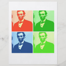 Abraham Lincoln Flyerdesign
