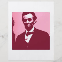 Abraham Lincoln Flyerdruck