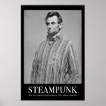 Abraham Steampunk Plakat