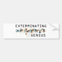 Abschaffen des Genies Autosticker