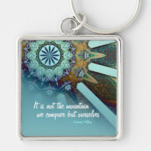 Abschluss-Inspirational Geschenk-Kunst Keychain Schlüsselanhänger