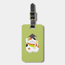Abschluss Maneki Neko Kofferanhänger