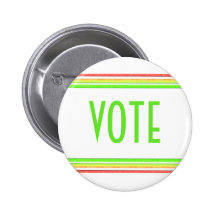 Abstimmung Anstecknadelbutton