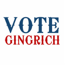 ABSTIMMUNG GINGRICH 2012 PHOTO SKULPTUR
