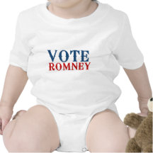 ABSTIMMUNG ROMNEY 2012 T-SHIRT