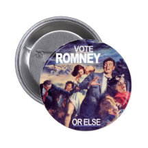 Abstimmung Romney oder sonst Anstecknadelbuttons