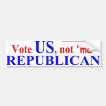 Abstimmung US Autosticker