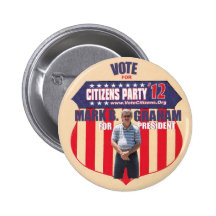 Abstimmungs-Kennzeichen B. Graham Präsident 2012 Buttons