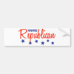 Abstimmungs-Republikaner (Sterne) Autosticker