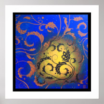 Abstract Art Poster Michelle Andrews
