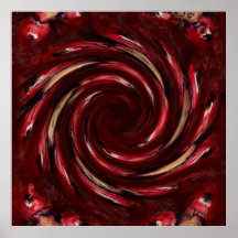 Abstract Spiral Plakatdruck