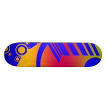Abstrakt im Blau Individuelles Deck
