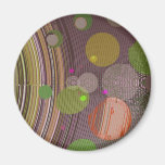 Abstrakt - Mars-Kreise Magnete