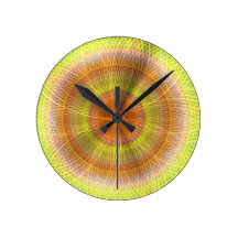 Abstrakt  Rosette Wanduhren