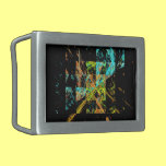 Abstrakt Squares gürtelschnallen
