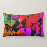 Abstrakt waves design kissen