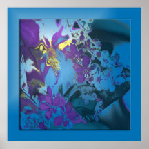 Abstrakt with  frame posterdruck