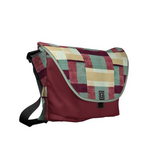 Abstrakte bunte Bote-Tasche Kuriertasche