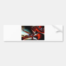 Abstrakte Drehungen von Farben Auto Sticker