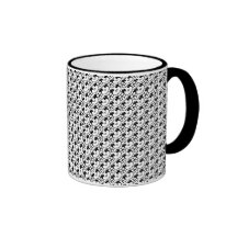 Abstrakte Entwurfs-Wecker-Kaffeetasse
