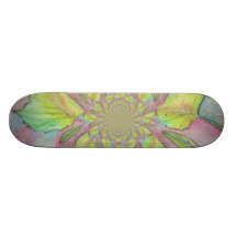 ABSTRAKTE KUNST INDIVIDUELLES SKATEBOARD