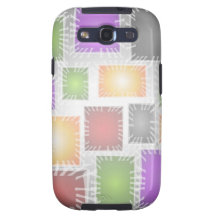 Abstrakte künstlerische Druck-Galaxie-Hüllen Galaxy S3 Hüllen
