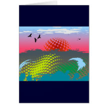 abstrakte Landschaft abstract landscape Karte