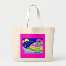 Abstrakte Schildkröte! Taschen