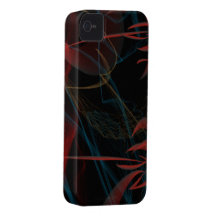 Abstrakte Schwarz Art iPhone Cover iPhone 4 Case-Mate Hüllen