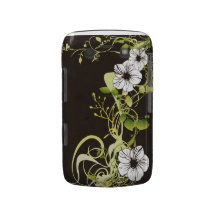 Abstrakter Blumen Case-Mate-Fall Blackberry Bold Hüllen