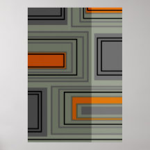 Abstrakter Druck Plakatdruck