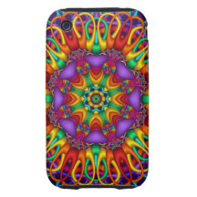 Abstrakter Kaleidoskop iPhone 3 Fall iPhone 3 Tough Etuis