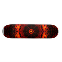 ABSTRAKTER KUNST-SONNENUNTERGANG INDIVIDUELLES SKATEBOARD