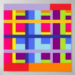 Abstrakter Leinwand-Kunst-Druck Posterdrucke