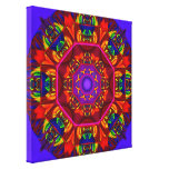 Abstrakter Leinwanddruck des Mandala