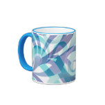 Abstrakter mit Blumenhintergrund des Bechers Kaffeetassen