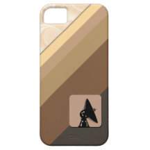 Abstrakter Satellitenteller iPhone Fall iPhone 5 Etui