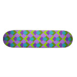 Abstrakter Skateboard Skateboarddeck