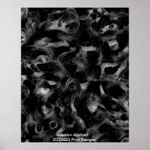 Abstrakter ZIZZAGO Druck der Plakat-Isolierungs-