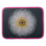 Abstraktes Blumenfolio Mappe