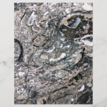 Abstraktes Felsen-Muster im Detail Bedruckte Flyer