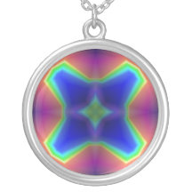 abstraktes mehrfarbiges Muster Personalisierter Schmuck