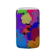 Abstraktes NeonBlackBerry-mutiger Kasten Blackberry Bold Etuis