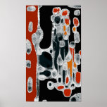 Abstraktes Verlegungs-Plakat