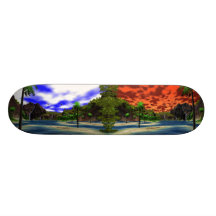 Abwechselnde Maße Skateboard Deck