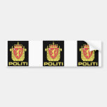 Abzeichen der norwegische Polizei-Service, Norwege Auto Aufkleber